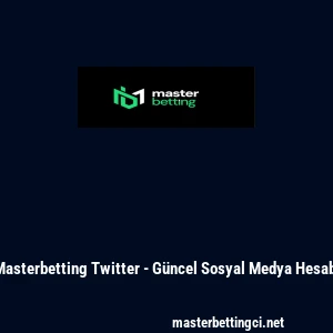 Masterbetting Twitter - G&uuml;ncel Sosyal Medya Hesabı